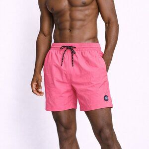 Spicy Tuna Men's Neon Pink Swim Trunks – Size XL